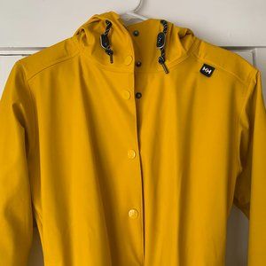 Helly Hansen Kirkwall Yellow Raincoat Size Medium